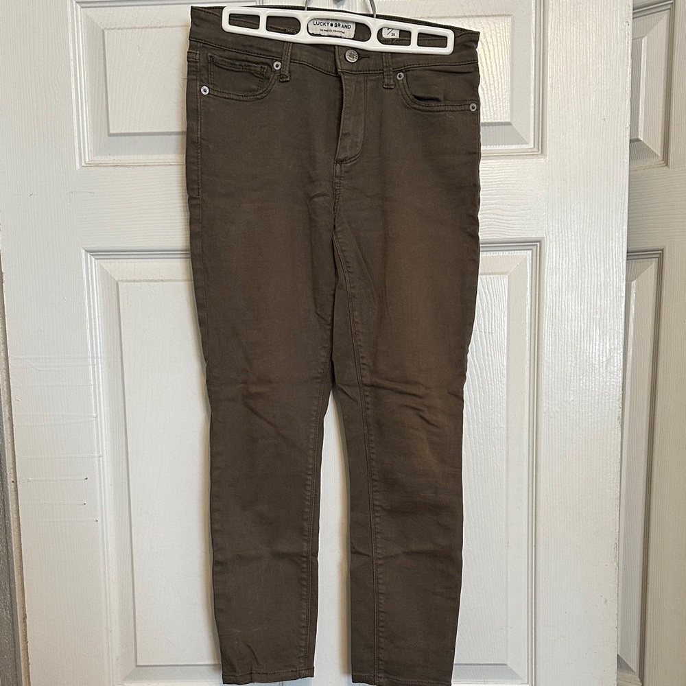 Lucky brand Ava crop green